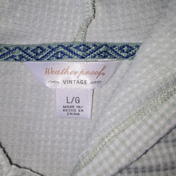 Weatherproof Vintage Women's Sweater Hoodie - Light Green - Picture 2 of 5